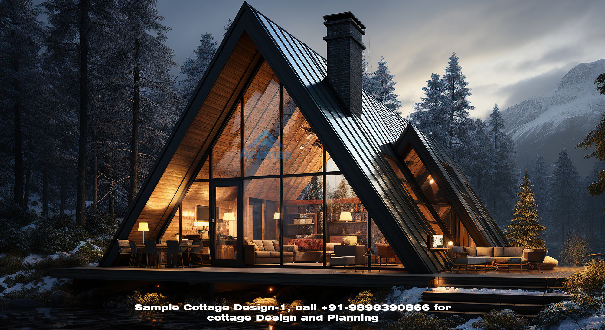 cottage design and Planning sample elevation1 