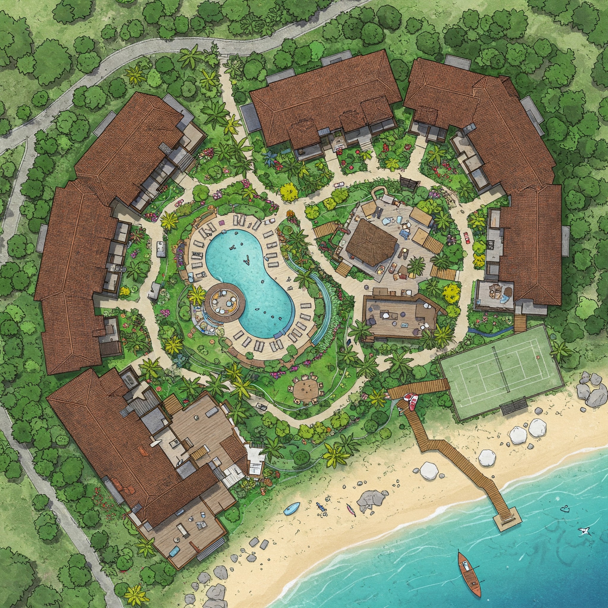 Resort Design and Layout Planning