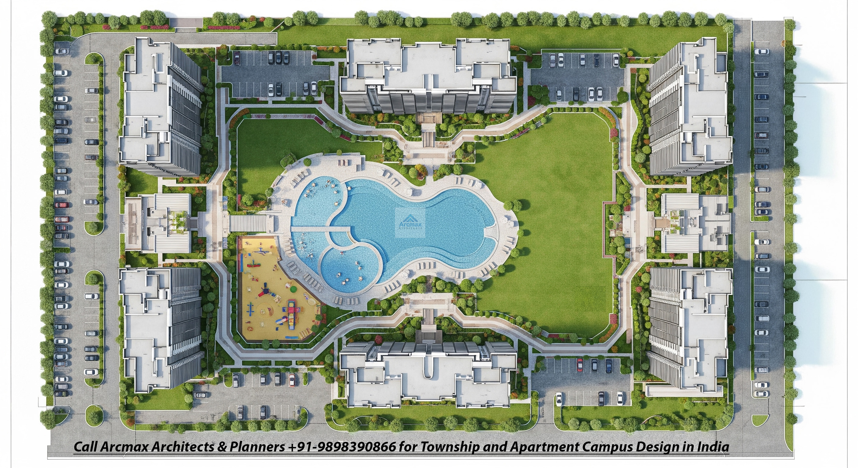 Best Architects for Highrise Apartment Tower Design and Planning in Delhi, Mumbai, chennai, Hyderabad, indore