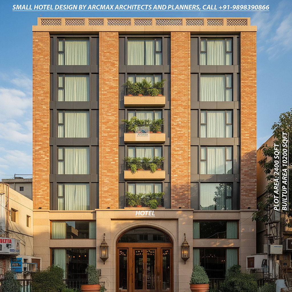 Best Architects for Small Hotel Building Design in India