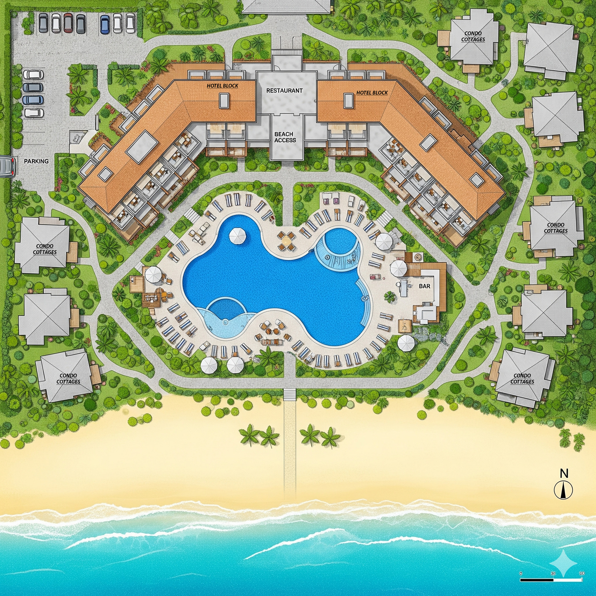 The Ultimate Guide to Designing and Constructing a Beach Hotel That Stands Out in India, USA and UK