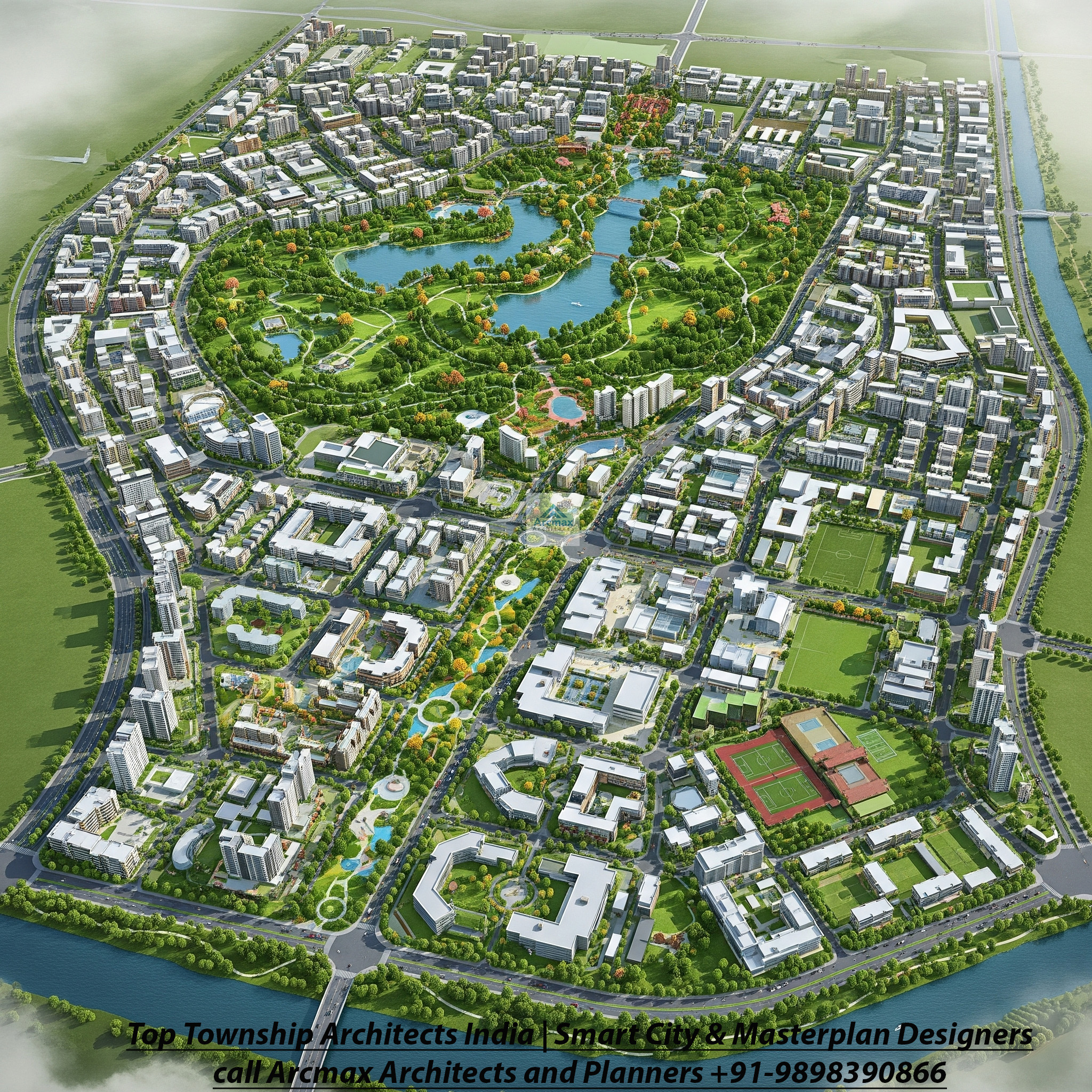 Top Township Architects India for Smart City & Masterplan Designers