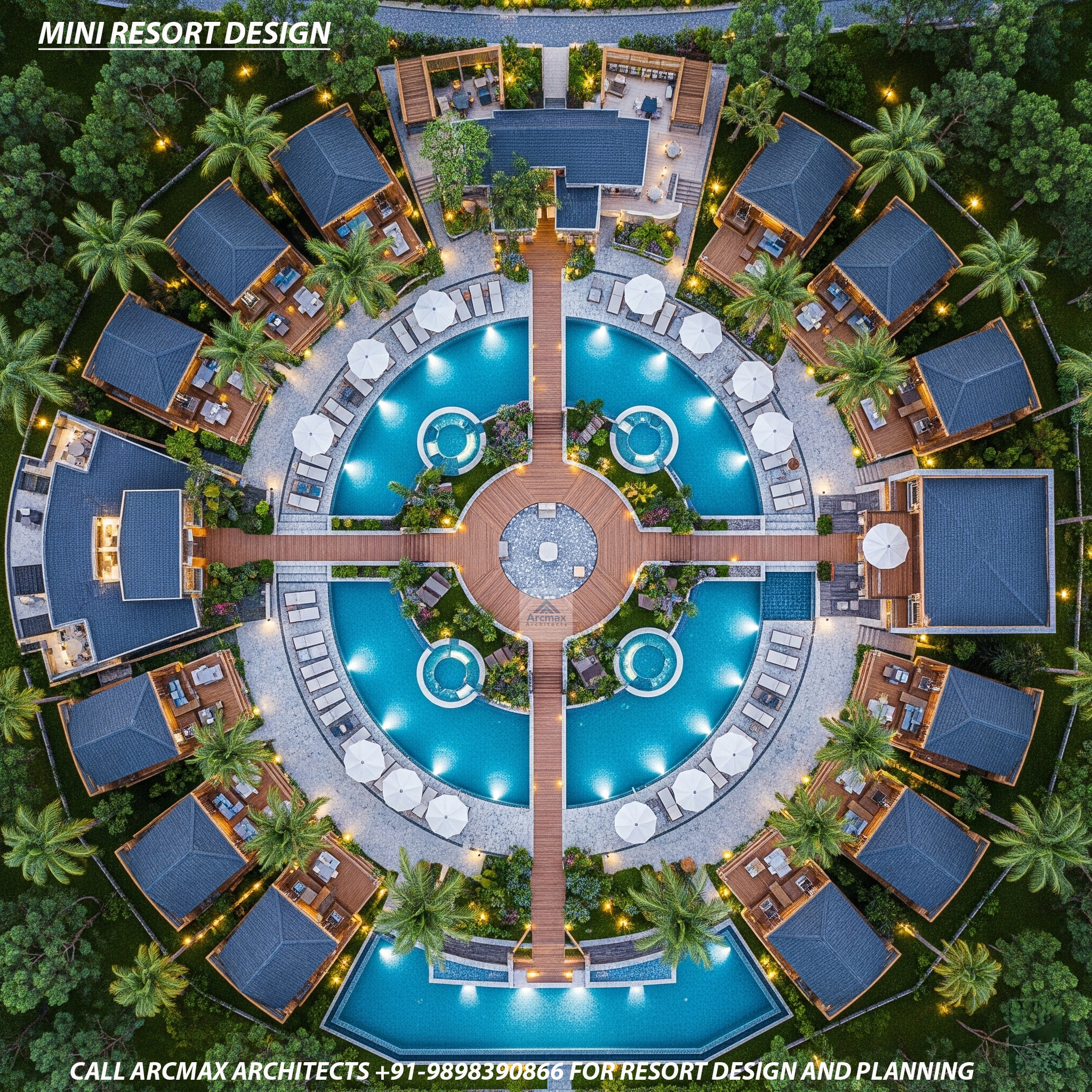 Mini resort design and planning