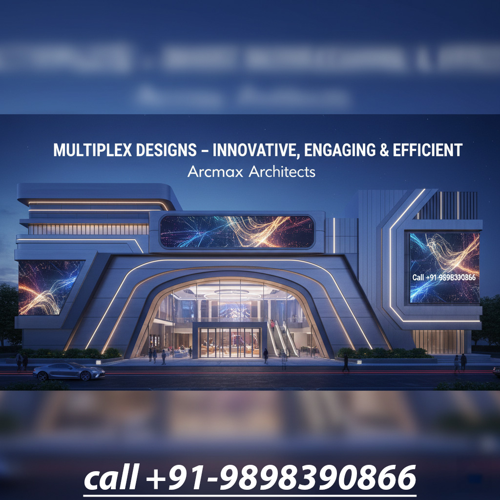 Modern Multiplex Designs in India Arcmax Architects