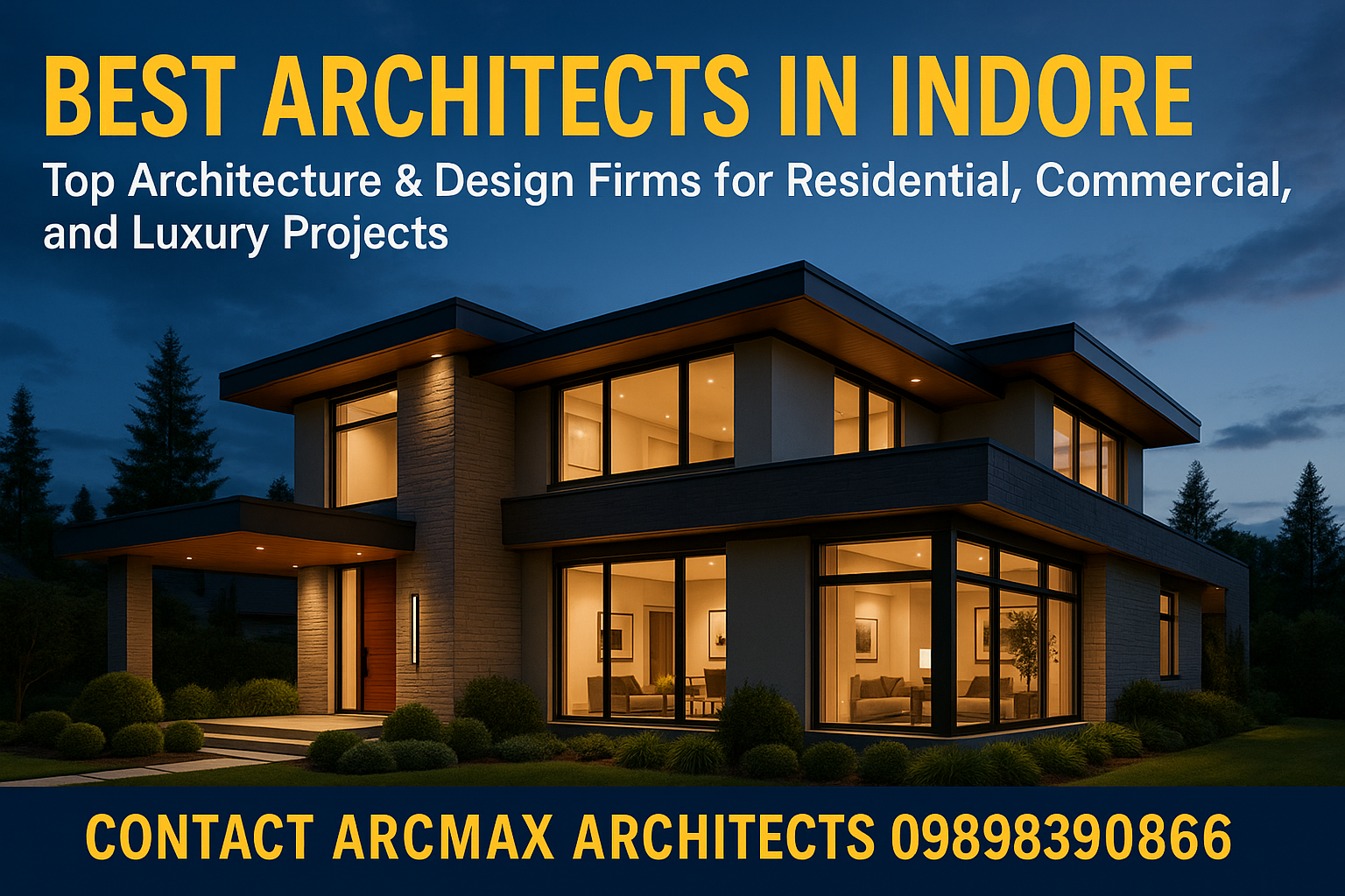 Best Architects in Indore – Top Architecture & Design Firms for Residential, Commercial, and Luxury Projects