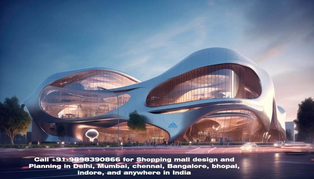 Best shopping mall design and planning Architects in India