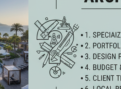 How To Choose The Right Architect For Your Building Project specifically tailored for hotels, resorts, and marriage gardens