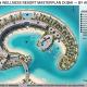 CRESCENT-SHAPED LAGOON RESORT DUBAI BY ARCMAX ARCHITECTS