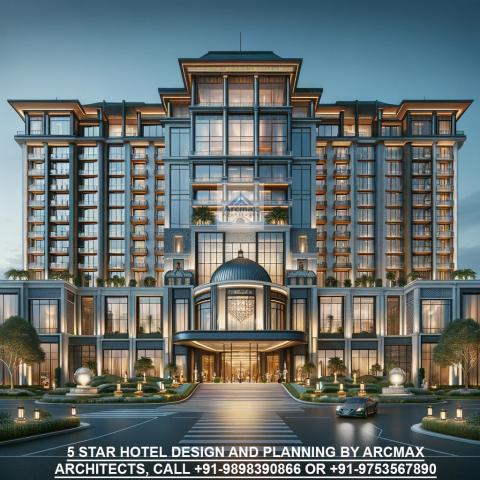 5 STAR HOTEL ARCHITECTURE DESIGN AND PLANNING ONLINE IN INDIA, USA AND UK