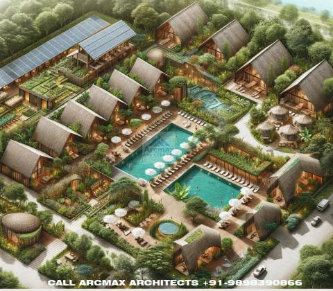 Island resort design and planning architects in India, USA and UK