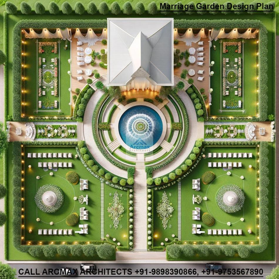 Best Architects in lucknow for Marriage garden design and planning