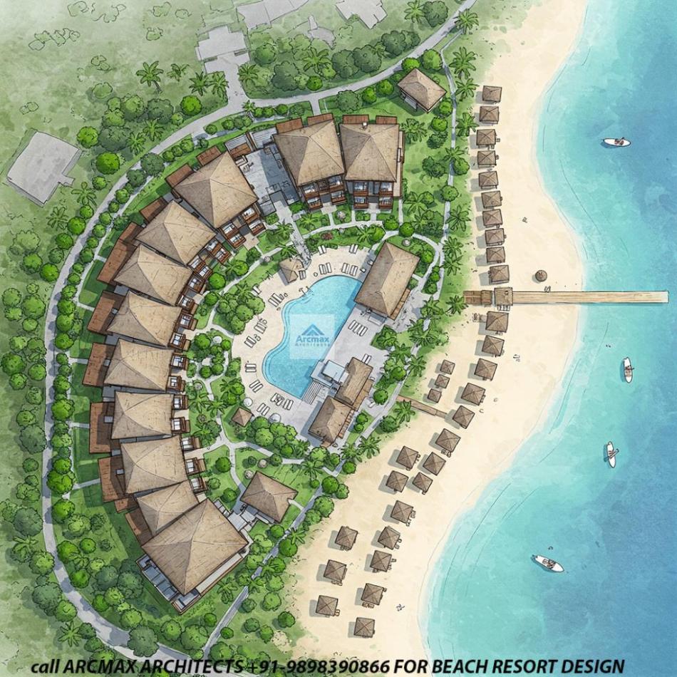 Beach resort design and planning